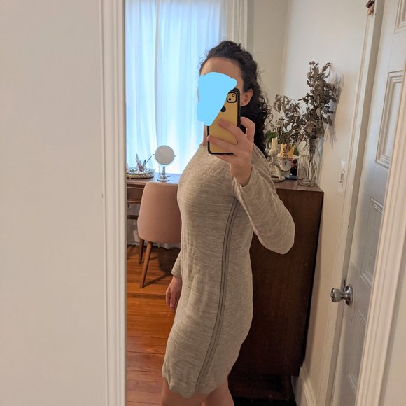 Athleta Sweater Dress - Oatmeal, Small - Picture 3 of 3